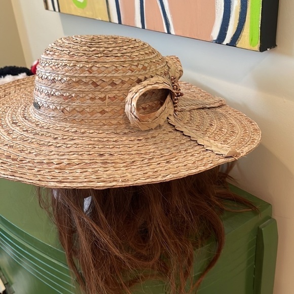 Liz Claiborne straw hat - Picture 6 of 10